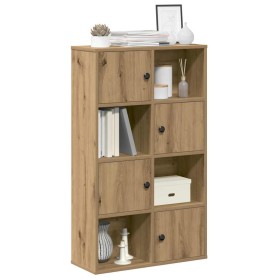 Estantería de madera de ingeniería roble artisan 60x24x101,5 cm de , Librerías y estanterías - Ref: Foro24-860399, Precio: 81...