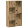 Estantería de madera de ingeniería roble artisan 60x24x101,5 cm von , Bücherregale und Regale - Ref: Foro24-860399, Preis: 81...