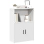 Estantería de madera de ingeniería blanca 60x24x85 cm von , Bücherregale und Regale - Ref: Foro24-860409, Preis: 56,60 €, Rab...