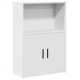 Estantería de madera de ingeniería blanca 60x24x85 cm von , Bücherregale und Regale - Ref: Foro24-860409, Preis: 56,60 €, Rab...