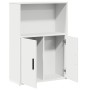 Estantería de madera de ingeniería blanca 60x24x85 cm von , Bücherregale und Regale - Ref: Foro24-860409, Preis: 56,60 €, Rab...