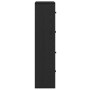 Estantería de madera de ingeniería roble negro 60x24x101,5 cm von , Bücherregale und Regale - Ref: Foro24-860392, Preis: 78,3...