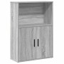 Estantería de madera de ingeniería gris sonoma 60x24x85 cm von , Bücherregale und Regale - Ref: Foro24-860414, Preis: 64,98 €...