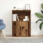 Estantería madera de ingeniería color envejecido 60x24x85 cm by , Bookcases and shelves - Ref: Foro24-860416, Price: 62,10 €,...