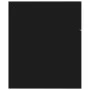 Armario para lavabo madera contrachapada negro 60x38,5x46 cm de vidaXL, Muebles de baño - Ref: Foro24-804648, Precio: 40,06 €...