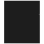 Black plywood sink cabinet 60x38.5x46 cm by vidaXL, Bathroom furniture - Ref: Foro24-804648, Price: 40,57 €, Discount: %