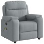 Sillón reclinable de masaje de tela gris claro von , Sessel - Ref: Foro24-4015690, Preis: 204,87 €, Rabatt: %