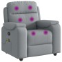 Sillón reclinable de masaje de tela gris claro von , Sessel - Ref: Foro24-4015690, Preis: 204,87 €, Rabatt: %