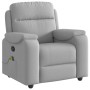 Sillón de masaje reclinable de tela gris nube von , Sessel - Ref: Foro24-4015699, Preis: 206,38 €, Rabatt: %
