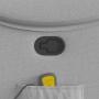 Sillón de masaje reclinable de tela gris nube von , Sessel - Ref: Foro24-4015699, Preis: 206,38 €, Rabatt: %