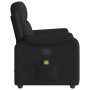 Sillón reclinable de masaje de tela negro by , Armchairs - Ref: Foro24-4015692, Price: 256,21 €, Discount: %
