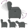 Sillón reclinable de tela gris oscuro von , Sessel - Ref: Foro24-4015701, Preis: 247,99 €, Rabatt: %
