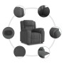 Sillón reclinable de tela gris oscuro von , Sessel - Ref: Foro24-4015701, Preis: 247,99 €, Rabatt: %