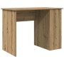 Escritorio de madera de ingeniería roble artesano 100x55x75 cm by , Desks - Ref: Foro24-855857, Price: 74,28 €, Discount: %