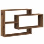 Estante de pared madera de ingeniería envejecida 104x20x58,5 cm by , Shelves and shelves - Ref: Foro24-855822, Price: 49,53 €...