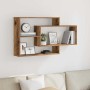 Estante de pared madera de ingeniería envejecida 104x20x58,5 cm by , Shelves and shelves - Ref: Foro24-855822, Price: 49,53 €...