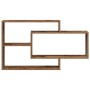 Estante de pared madera de ingeniería envejecida 104x20x58,5 cm by , Shelves and shelves - Ref: Foro24-855822, Price: 49,53 €...