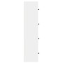 Estantería de madera de ingeniería blanca 40x24x102 cm von , Bücherregale und Regale - Ref: Foro24-860373, Preis: 73,18 €, Ra...