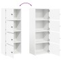 Estantería de madera de ingeniería blanca 40x24x102 cm von , Bücherregale und Regale - Ref: Foro24-860373, Preis: 73,18 €, Ra...