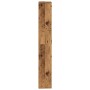 Estantería madera de ingeniería madera envejecida 157x24x160 cm by , Bookcases and shelves - Ref: Foro24-855888, Price: 118,5...
