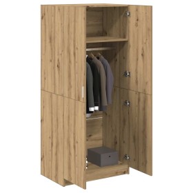 Armario de madera de ingeniería roble artesanal 80x52x180 cm von , Kleiderschränke - Ref: Foro24-855883, Preis: 221,33 €, Rab...