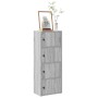 Estantería madera de ingeniería gris sonoma 40x24x102 cm von , Bücherregale und Regale - Ref: Foro24-860378, Preis: 77,42 €, ...