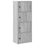 Estantería madera de ingeniería gris sonoma 40x24x102 cm von , Bücherregale und Regale - Ref: Foro24-860378, Preis: 77,42 €, ...