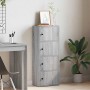 Estantería madera de ingeniería gris sonoma 40x24x102 cm von , Bücherregale und Regale - Ref: Foro24-860378, Preis: 77,42 €, ...