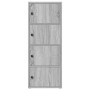 Estantería madera de ingeniería gris sonoma 40x24x102 cm von , Bücherregale und Regale - Ref: Foro24-860378, Preis: 77,42 €, ...