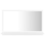 Espejo de baño madera contrachapada blanco 60x10,5x37 cm de vidaXL, Tocadores de baño - Ref: Foro24-804562, Precio: 34,47 €, ...