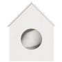Casa para gatos madera maciza pino blanca 41x50x50 cm von , Katzenmöbel - Ref: Foro24-859296, Preis: 68,96 €, Rabatt: %