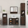Set de muebles baño 3 pzas madera contrachapada roble marrón by , Bathroom furniture - Ref: Foro24-3301124, Price: 276,74 €, ...