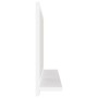 Espejo de baño madera contrachapada blanco 60x10,5x37 cm de vidaXL, Tocadores de baño - Ref: Foro24-804562, Precio: 34,47 €, ...