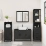 Juego de muebles de baño 3 pzas madera contrachapada negro de , Muebles de baño - Ref: Foro24-3301130, Precio: 275,80 €, Desc...