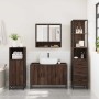 Set de muebles baño 3 pzas madera contrachapada roble marrón by , Bathroom furniture - Ref: Foro24-3301164, Price: 266,18 €, ...