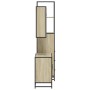 Set de muebles de baño 3 pzas madera contrachapada roble Sonoma by , Bathroom furniture - Ref: Foro24-3301151, Price: 264,39 ...