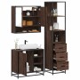 Set de muebles baño 3 pzas madera contrachapada roble marrón von , Badezimmermöbel - Ref: Foro24-3301179, Preis: 257,65 €, Ra...