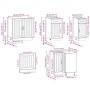 Mueble cocina Kalmar roble sonoma 11 pzas madera contrachapada von , Küchenschränke - Ref: Foro24-3314944, Preis: 668,23 €, R...
