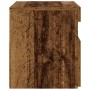 Mesilla de noche con luces LED madera vieja 60x35x40 cm de , Mesitas de noche - Ref: Foro24-3329175, Precio: 53,23 €, Descuen...