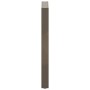 Patas de mesa centro forma U 2uds acero natural 60x(90-91) cm von , Tischbeine - Ref: Foro24-4013227, Preis: 99,69 €, Rabatt: %