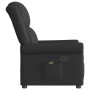 Sillón reclinable de cuero sintético negro brillante de , Sillones - Ref: Foro24-4015678, Precio: 196,21 €