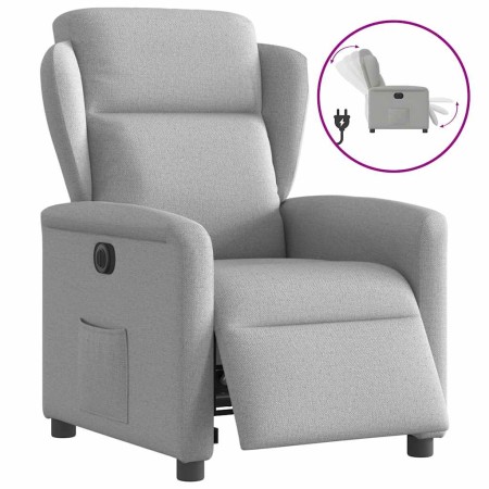 Sillón reclinable eléctrico de tela gris nube von , Sessel - Ref: Foro24-3303123, Preis: 244,26 €, Rabatt: %