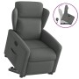 Sillón reclinable elevable de tela gris oscuro de , Sillones - Ref: Foro24-3303135, Precio: 268,93 €