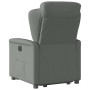 Sillón reclinable elevable de tela gris oscuro by , Armchairs - Ref: Foro24-3303135, Price: 270,02 €, Discount: %