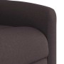 Silla de masaje reclinable de pie de tela marrón oscuro by , Armchairs - Ref: Foro24-3303149, Price: 268,05 €, Discount: %