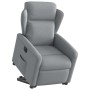 Sillón eléctrico reclinable elevable de tela gris claro by , Armchairs - Ref: Foro24-3303154, Price: 298,53 €, Discount: %
