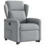 Sillón eléctrico reclinable elevable de tela gris claro by , Armchairs - Ref: Foro24-3303154, Price: 298,53 €, Discount: %