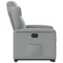 Sillón eléctrico reclinable elevable de tela gris claro by , Armchairs - Ref: Foro24-3303154, Price: 298,53 €, Discount: %