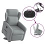 Sillón eléctrico reclinable elevable de tela gris claro by , Armchairs - Ref: Foro24-3303154, Price: 298,53 €, Discount: %