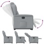 Sillón eléctrico reclinable elevable de tela gris claro by , Armchairs - Ref: Foro24-3303154, Price: 298,53 €, Discount: %